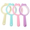 4pcs Handheld Magnifier Abs Plastic Portable Large Viewing Area