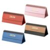 4pcs Mini Desk Calendar 2026 Small Horizontal Desktop Calendar