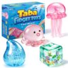 4 Pcs Ocean Squishies Toy for Kids, Slow Rising Stress Balls with Jellyfish
