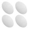 4pcs Painting Panel for Beginners 40cm White Canvas Board