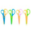 4Pcs Playdoh Scissors, Anti-Pinch Toddler Safety Scissors for Playdough