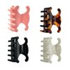 4 PCS Premium Durable Acetate Butterfly Hair Clips, Celine Hair Clip