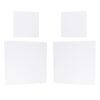 4pcs Square Cotton Wood Artist Stretched Canvas for Oil Painting