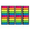 4pcs Sticky Tabs PET Book Markers for Office School Use