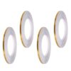 4 Rolls Gold Self Adhesive Tile Seam Sticker Waterproof