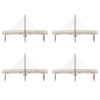 4 Set Wooden Bridge Building Kit DIY Educational Puzzle Model Craft Toy for Hands On Learning