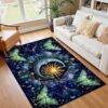 4x5 ft Area Rugs for Bedroom Classroom Soundproof Shaggy Decor Washable