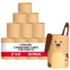 4" x 6" Cardboard Tubes for Crafts (Pack of 25)