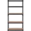 5-Tier 60" W Heavy Duty Garage Shelving, 2000lbs Adjustable Metal Rack
