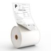 5000 Labels | 4" x 6" Thermal Shipping Labels Roll - 500 Labels Per Roll | Self Adhesive Shipping Perforated Thermal Labels | Compatible with with Rollo Zebra Dymo 4XL - Ecommerce Labeling, Packaging