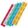 500 Pairs Colorful Raffle Tickets for Events Double Roll Paper