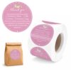 500 Pcs 2-in-1 Cottage Food Law Labels & Food Allergy Stickers,2 Inch