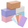 500pcs Blank Cards, DIY Word Cards, Portable Paper Message Cards