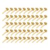 500pcs Decorative Metal Mushroom Brads for Paper Crafts, Fasteners