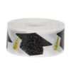 500pcs Graduation Cap Holographic Stickers B290 Black