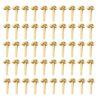 500pcs Mushroom Brads for Projects Decorative Iron Fasteners