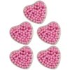 500 Pcs Pink Sparkle Beads, 0.2 in / 0.6 cm Round Rhinestone Beads for Jewelry Making, for Bracelets, Necklaces, Earrings, DIY Arts and Crafts