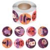 500 Pcs Reward Sticker Halloween Sticker for Classroom