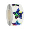 500Pcs / Roll Star Sticker Adhesive Glittering Sticker Reward Behavior Chart Labels for Teachers PVC