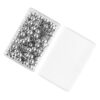 500 Pcs Round Head Push Pins Thumb Tacks Decorative Pushpins Poster Pins Notice Board for Map Fabric Marking Push