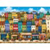 500 Piece Jigsaw Puzzle for Adults, Colorful Coastal Town Jigsaw Puzzle