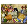 500 Piece Puzzle for Adults Relaxing Brain Teaser Jigsaw Game Educational Patience Builder Cut Wall Decor for Home