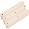50pcs Beige Wooden Ice Treat Craft Sticks for DIY Crafting