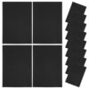 50pcs Black Card Stock A4 Paper for DIY Crafts, Sturdy Smooth Surface