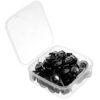 50 Pcs Black Plastic Push Pins Round Drawing Tacks for Bulletin Board Office Supplies