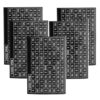 50pcs Black Savings Box Sticker Money Savings Tracker for Piggy Bank