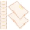50pcs Blank Award Certificate Inner Paper Sheets, Thick Paper