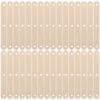 50pcs Blank Ice Pop Sticks for DIY Crafting Reusable Wooden