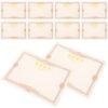 50pcs Brown Certificate Paper, 50 Sheets, Printable Blank Award Paper