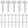 50Pcs Double Leg Brads Fasteners Metal Paper Fastener for Scrapbook Decoration Pins Small Craft Supplies
