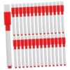 50pcs Fine Tip Black Dry Erase Whiteboard Marker with Built in Eraser
