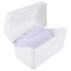 50pcs Index Cards 3 Inch Lined Paper Study Cards with Storage Box