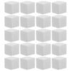 50pcs Multi-sided Mini Makeup Sponge Blocks for Nail Art and Blending