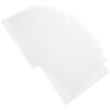 50pcs Photo Laminating Sheets Self Sealing PVC Protect Photos White