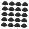 50pcs Plastic Luggage Foot Studs Black Pp Replacement Set