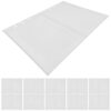 50pcs PVC Photo Album Sleeve for 6 Ring Binder 2 Pocket