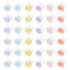50pcs Rabbit Shape Acrylic DIY Beads for Hair Rings and Bracelets