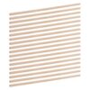50pcs Square Wooden Dowel Rods 12 Inch Beige Unfinished Craft Wood