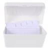 50pcs White Index Cards 3 Inch Paper Flashcards for Study and Notes
