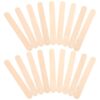 50pcs Wood Craft Sticks Beige 150x18mm for Ice Cream