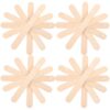 50pcs Wooden Craft Sticks for Crafting and Homemade Treat Projects
