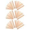 50pcs Wooden Ice Cream Sticks for Crafts Reusable Wood Craft Sticks