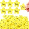 50 Sets Inspirational Star Erasers Bulk for Kids Back to School Gifts