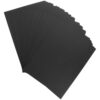 50 Sheets Black Card Stock Paper A4 for Drawing and Crafting