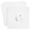 50 Sheets Pre Cut Square Parchment Paper for Air Fryer and Oven