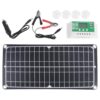 50w 18v Solar Panel Monocrystalline with Controller for Travel
